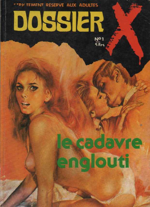 Une Couverture de la Srie Dossier X